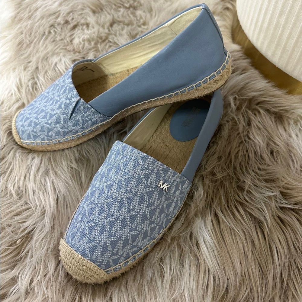 Michael Kors Light Blue Espadrilles